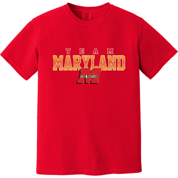 Team Maryland Heavyweight Ring Spun Tee