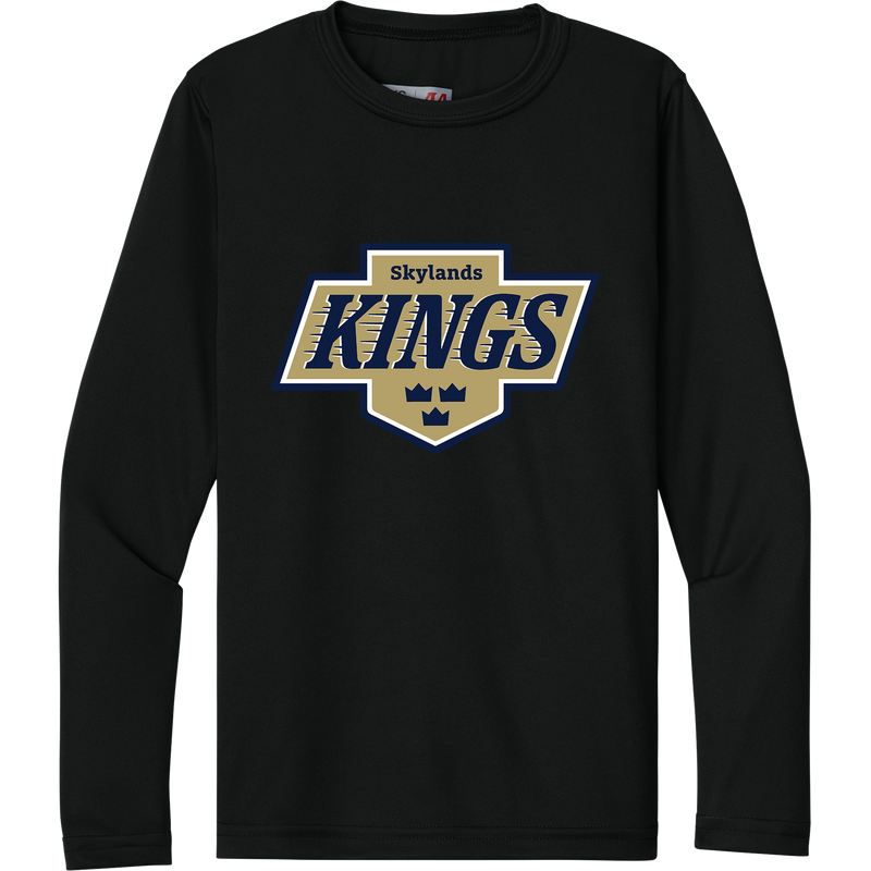 Skylands Kings Youth Cooling Performance Long Sleeve Tee