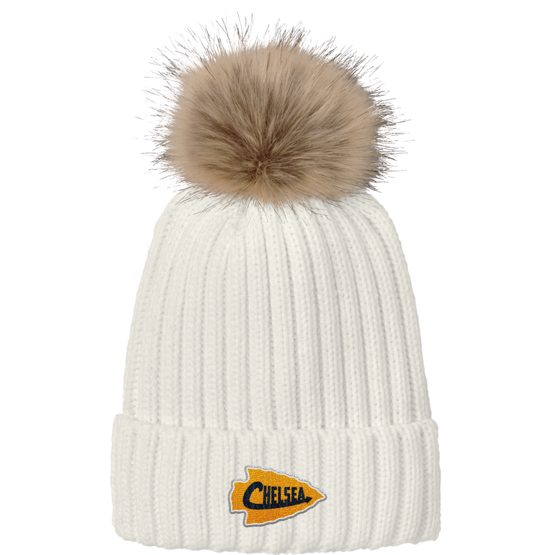 Chelsea Chiefs Faux Fur Pom Beanie