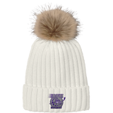 Rumson-Fair Haven Faux Fur Pom Beanie