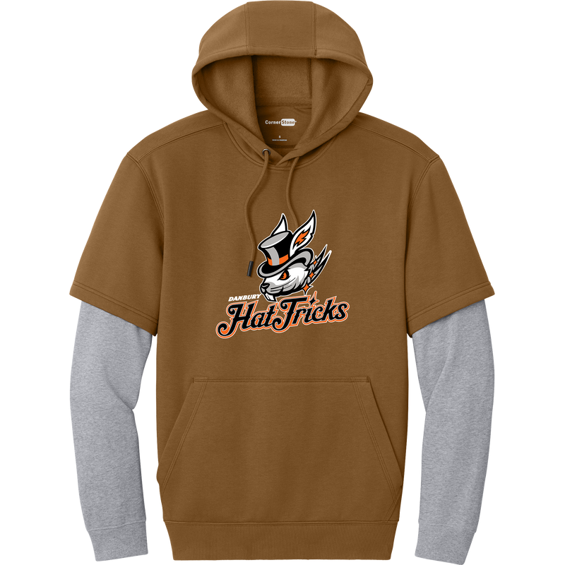 Danbury Hat Tricks Tough Fleece Layered Hoodie