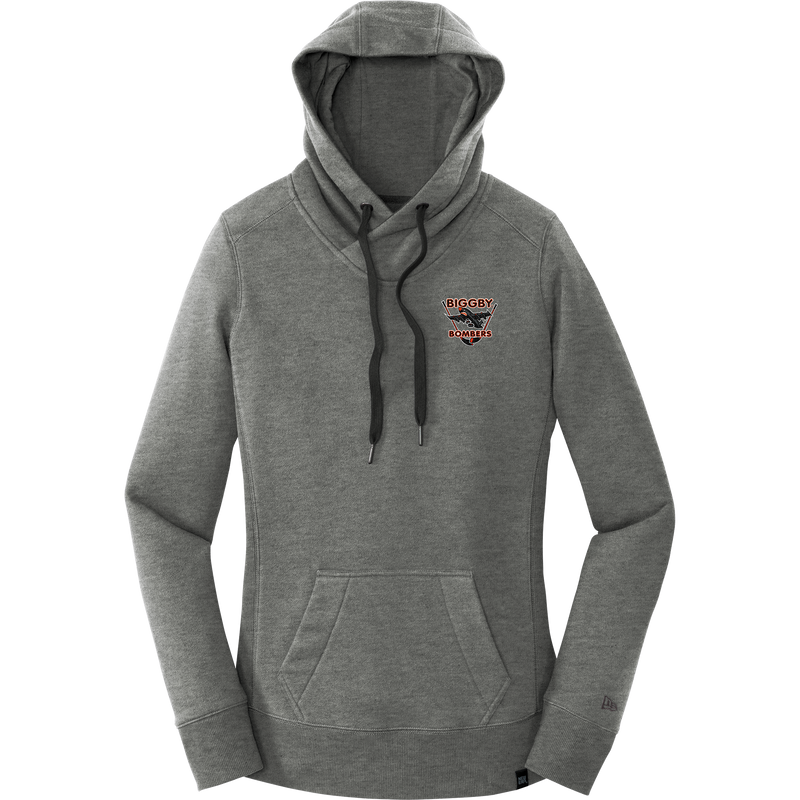 Biggby Bombers New Era Ladies French Terry Pullover Hoodie