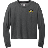 Upland Athletics New Era Ladies Tri-Blend Fleece Crop Crew
