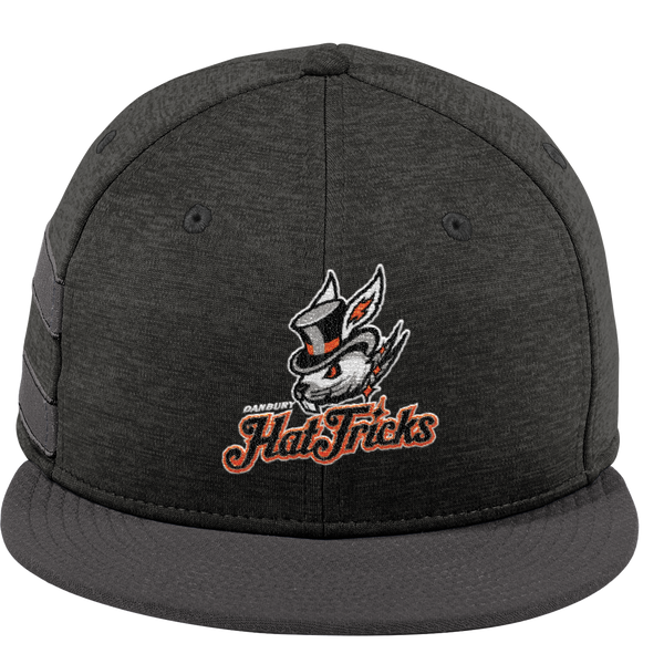 Danbury Hat Tricks New Era Shadow Heather Striped Flat Bill Snapback Cap