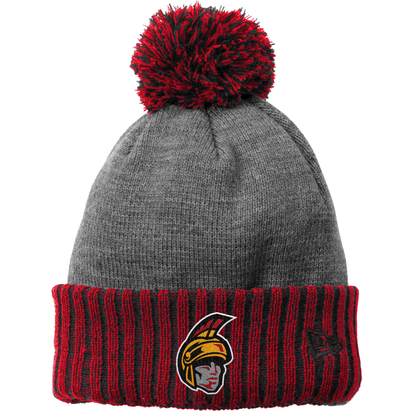Seacoast Spartans (Ice Hockey) New Era Colorblock Cuffed Beanie