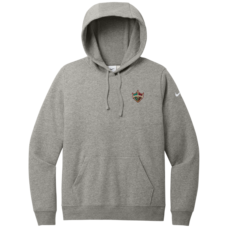 Delaware Ducks Nike Women's Club Fleece Sleeve Swoosh Pullover Hoodie