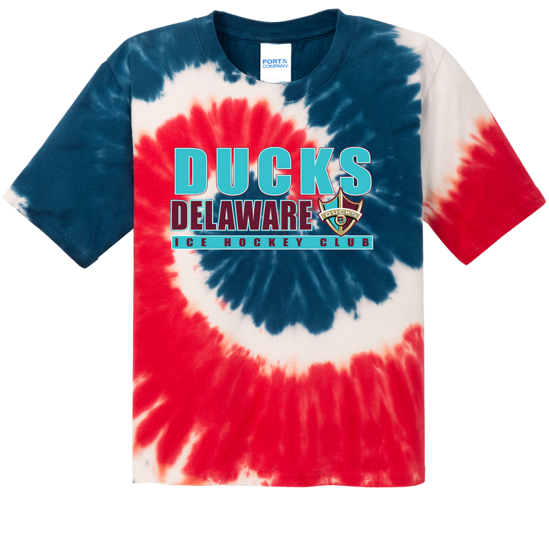 Delaware Ducks Youth Tie-Dye Tee