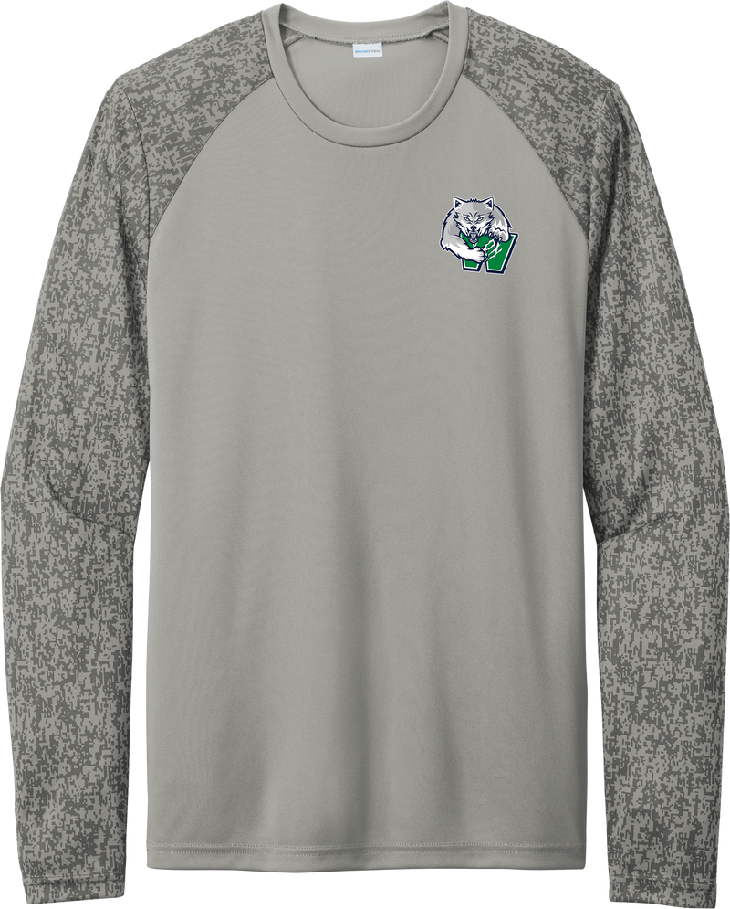 Woodbridge Wolfpack Long Sleeve Digi Camo Tee