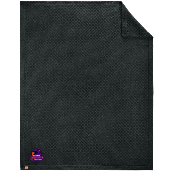 Chicago Phantoms TravisMathew Diamond Quilt Blanket